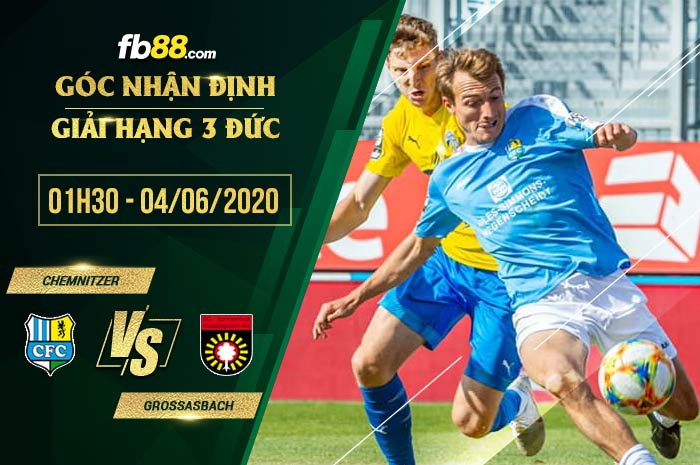 fb88-soi kèo Chemnitzer vs SG Sonnenhof Grossaspach