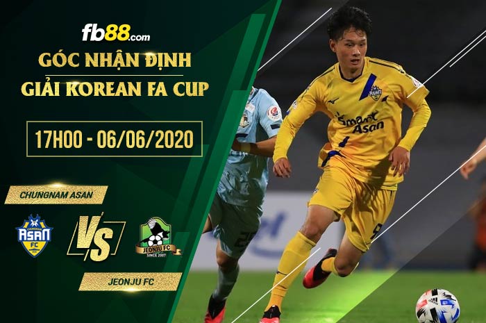 fb88-soi kèo Chungnam Asan vs Jeonju Citizen FC