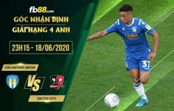 fb88-soi kèo Colchester United vs Exeter City