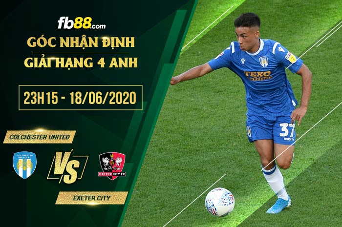 fb88-soi kèo Colchester United vs Exeter City