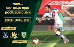 fb88-soi kèo Crystal Palace vs Burnley