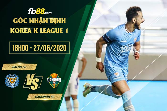 fb88-soi kèo Daegu FC vs Gangwon FC