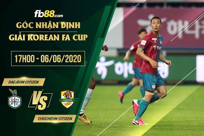 fb88-soi kèo Daejeon Citizen vs Chuncheon Citizen
