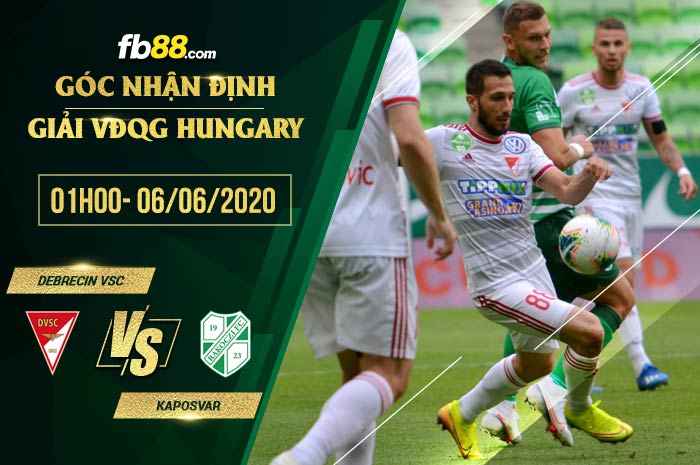 fb88-soi kèo Debrecin VSC vs Kaposvar