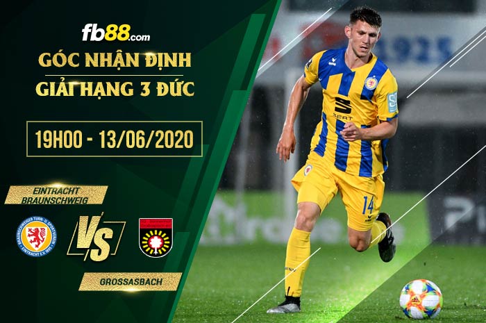 fb88-soi kèo Eintracht Braunschweig vs SG Sonnenhof Grossaspach