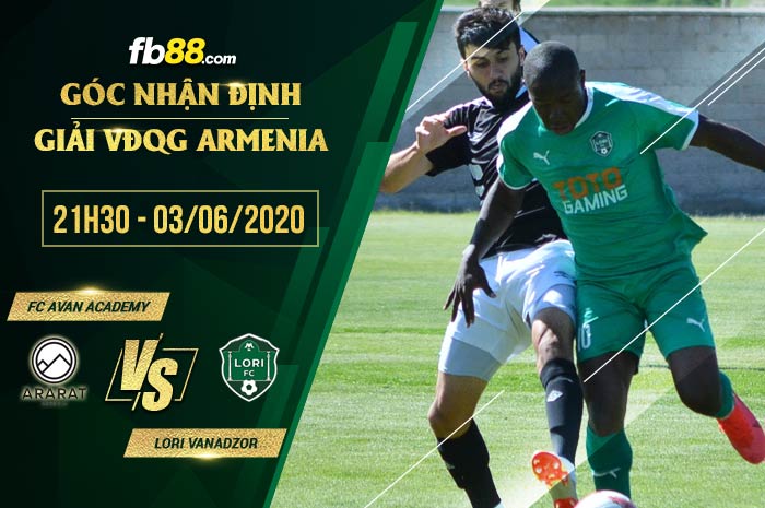 fb88-soi kèo FC Avan Academy vs Lori Vanadzor