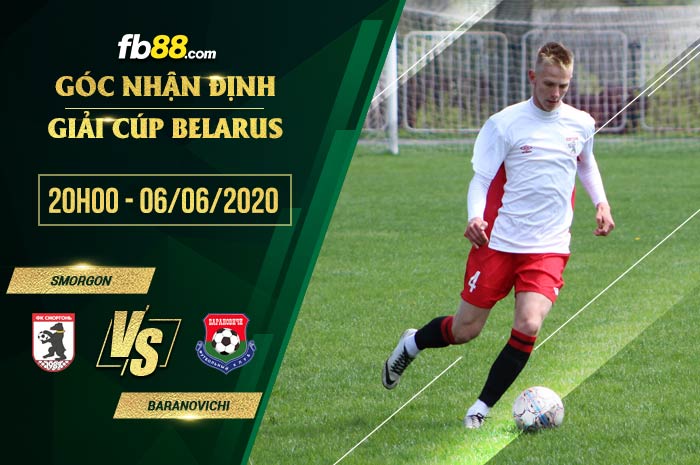 fb88-soi kèo FC Baranovichi vs Smorgon