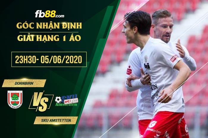 fb88-soi kèo FC Dornbirn 1913 vs SKU Amstetten