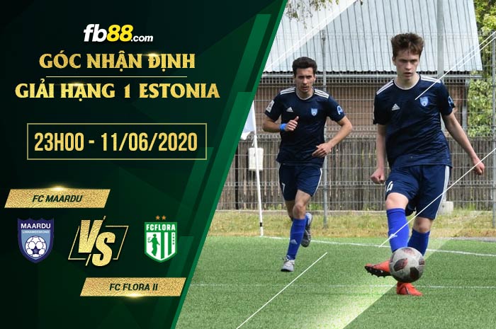fb88-soi kèo FC Maardu vs Flora Tallinn II