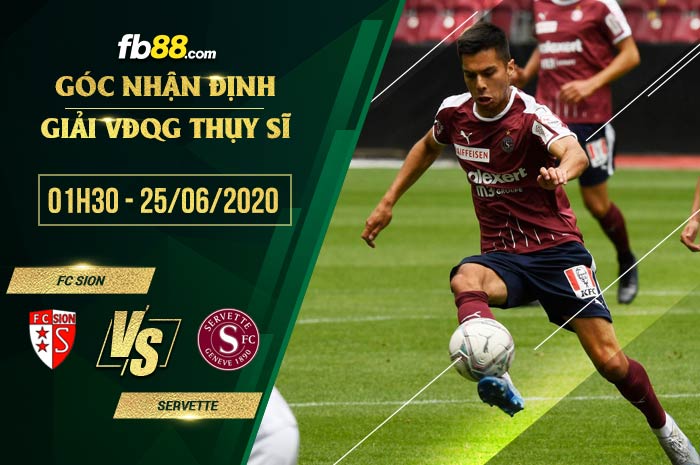 fb88-soi kèo FC Sion vs Servette