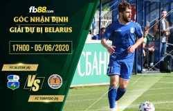 fb88-soi kèo FC Slutsk Reserves vs Torpedo Zhodino Reserves