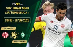fb88-soi kèo FSV Mainz 05 vs Werder Bremen
