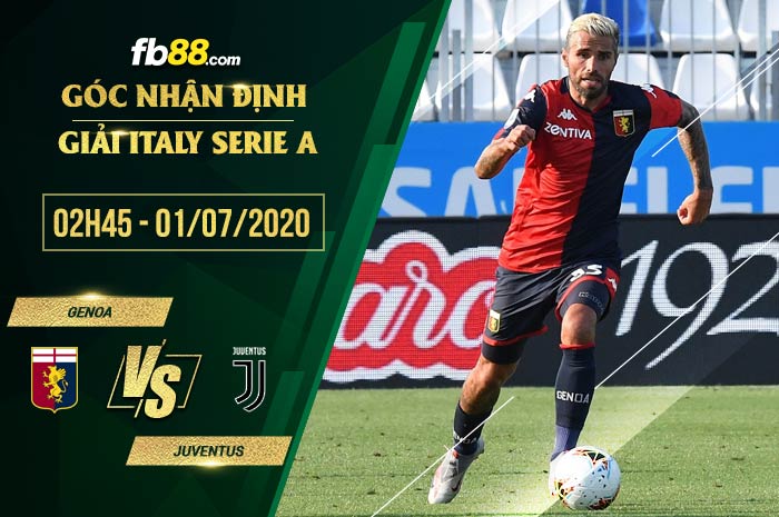 fb88-soi kèo Genoa vs Juventus