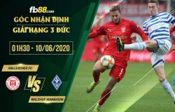 fb88-soi kèo Hallescher FC vs SV Waldhof Mannheim