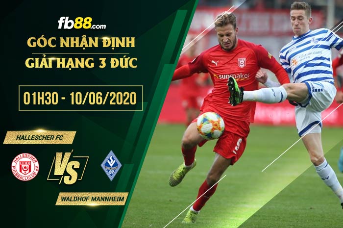 fb88-soi kèo Hallescher FC vs SV Waldhof Mannheim