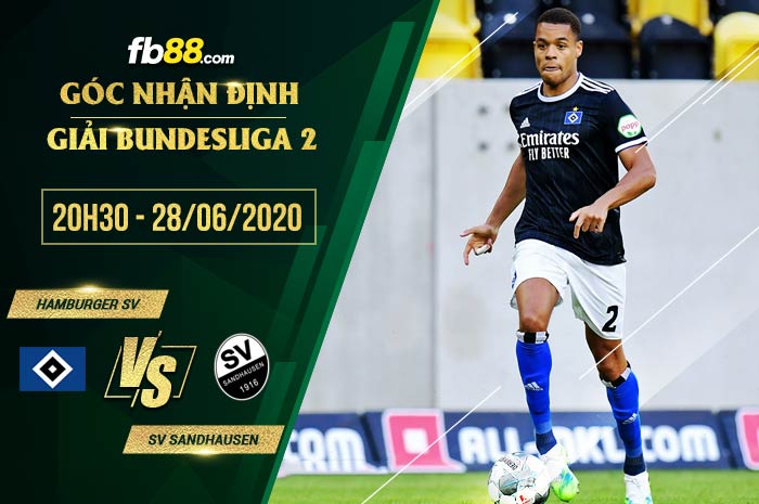 fb88-soi kèo Hamburger SV vs SV Sandhausen