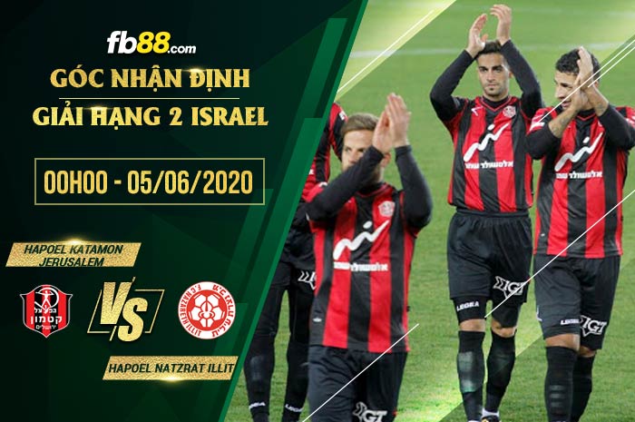 fb88-soi kèo Hapoel Katamon Jerusalem vs Hapoel Natzrat Illit
