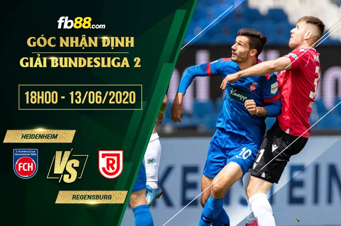 fb88-soi kèo Heidenheimer vs Jahn Regensburg