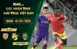 fb88-soi kèo Hong Linh Ha Tinh vs Becamex Binh Duong