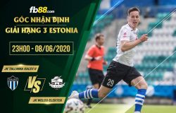 fb88-soi kèo JK Tallinna Kalev II vs JK Welco Elekter