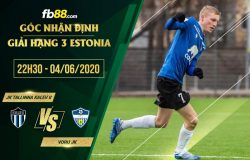 fb88-soi kèo JK Tallinna Kalev II vs Voru JK