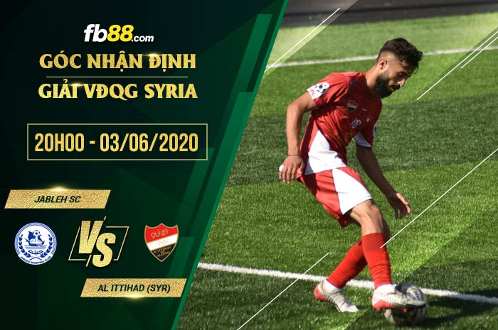 fb88-soi kèo Jableh SC vs Al Ittihad (SYR)