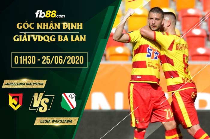 fb88-soi kèo Jagiellonia Bialystok vs Legia Warszawa