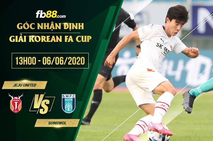 fb88-soi kèo Jeju United vs Songwol