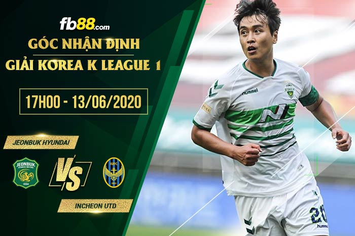 fb88-soi kèo Jeonbuk Hyundai Motors vs Incheon United