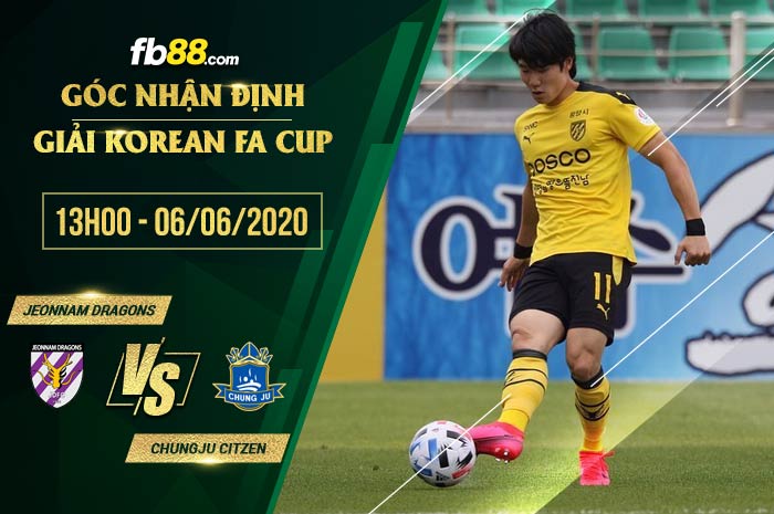 fb88-soi kèo Jeonnam Dragons vs Chungju Citizen