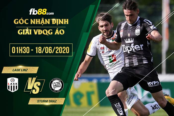fb88-soi kèo LASK Linz vs Sturm Graz