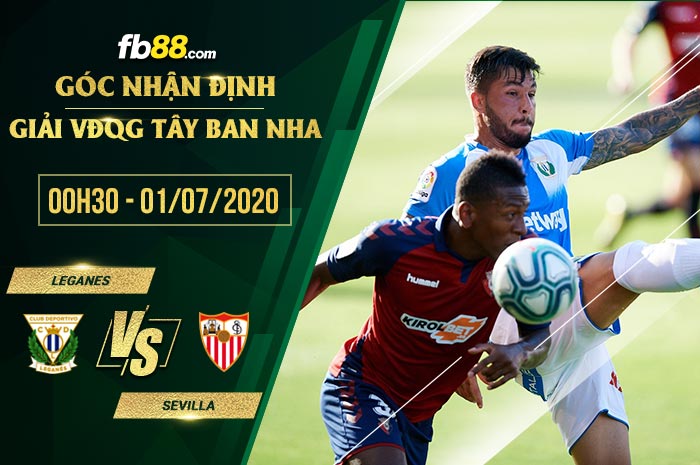 fb88-soi kèo Leganes vs Sevilla