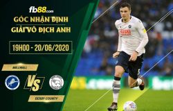 fb88-soi kèo Millwall vs Derby County