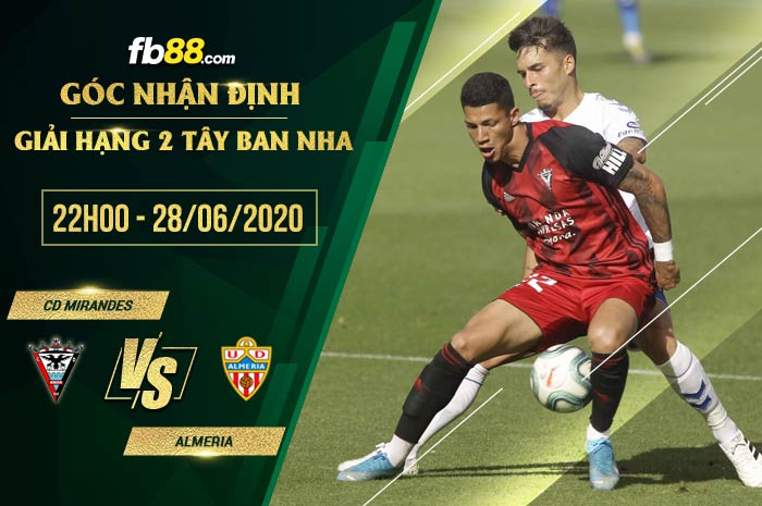 fb88-soi kèo Mirandes vs Almeria