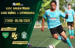 fb88-soi kèo Nevezis Kedainiai vs FK Zalgiris Vilnius B