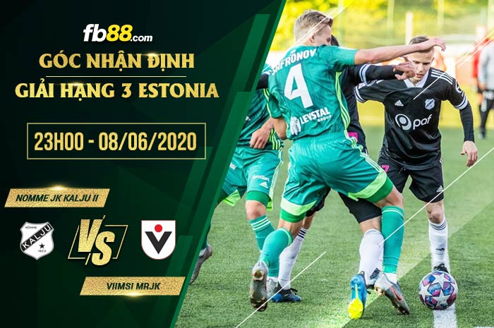 fb88-soi kèo Nomme JK Kalju II vs Viimsi MRJK