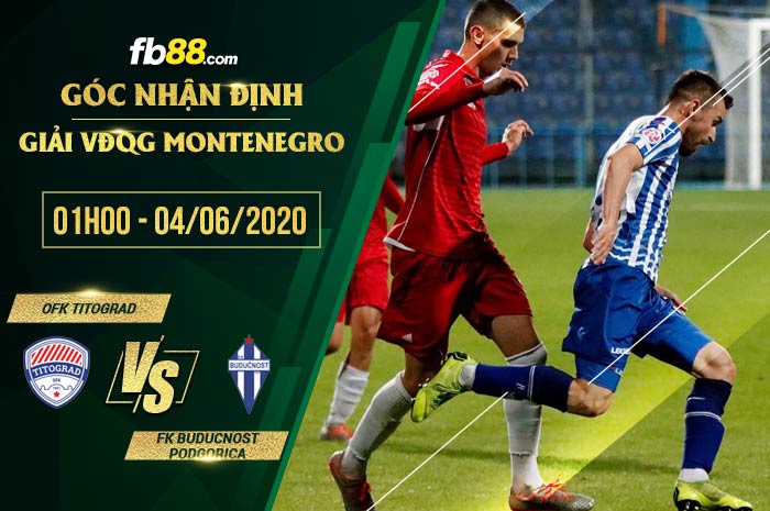 fb88-soi kèo OFK Titograd vsFK Buducnost Podgorica