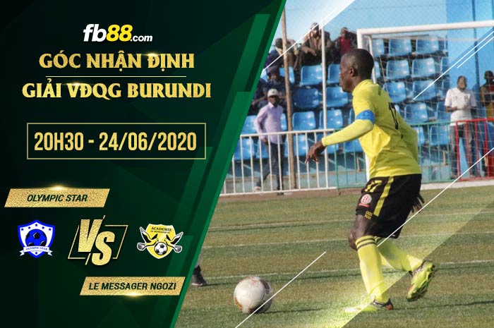 fb88-soi kèo Olympic Star vs Le Messager Ngozi