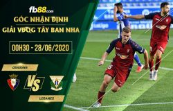 fb88-soi kèo Osasuna vs Leganes