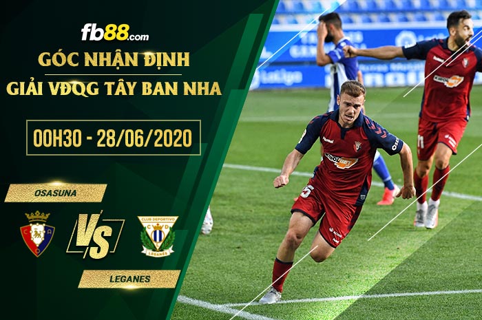 fb88-soi kèo Osasuna vs Leganes
