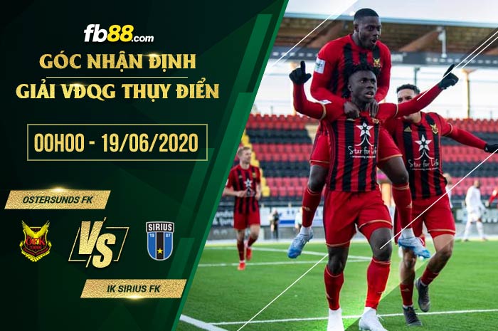 fb88-soi kèo Ostersunds FK vs IK Sirius FK