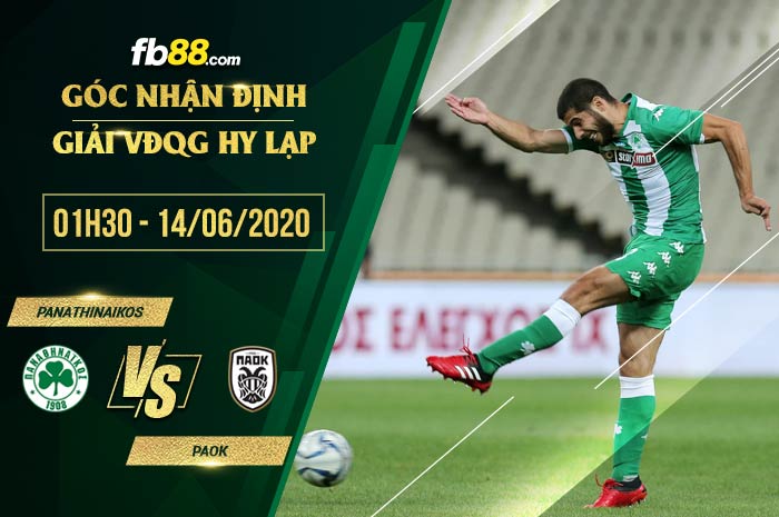 fb88-soi kèo Panathinaikos vs PAOK Saloniki
