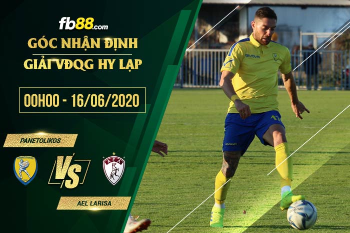 fb88-soi kèo Panetolikos vs AEL Larisa