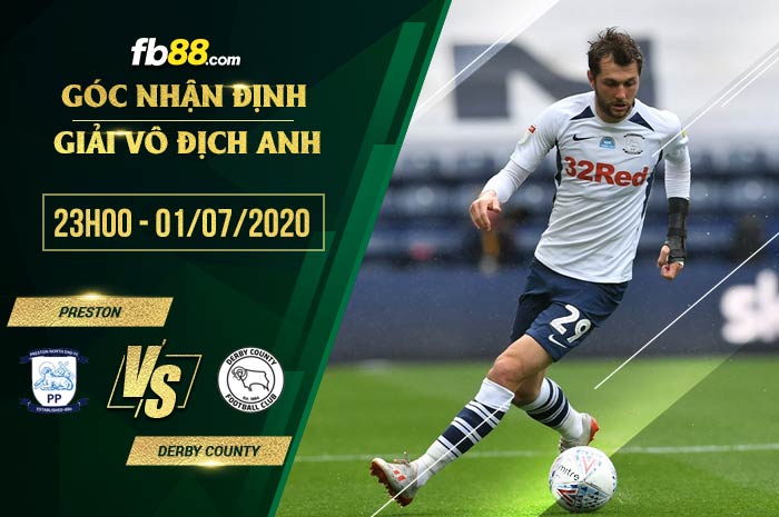 fb88-soi kèo Preston North End vs Derby County