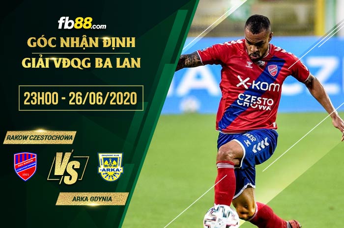 fb88-soi kèo Rakow Czestochowa vs Arka Gdynia