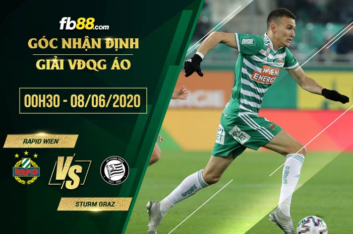 fb88-soi kèo Rapid Wien vs Sturm Graz