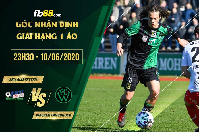 fb88-soi kèo SKU Amstetten vs FC Wacker Innsbruck