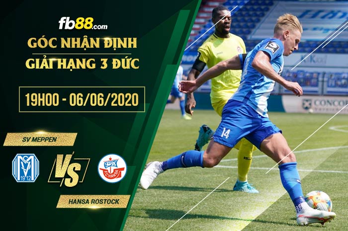 fb88-soi kèo SV Meppen vs Hansa Rostock