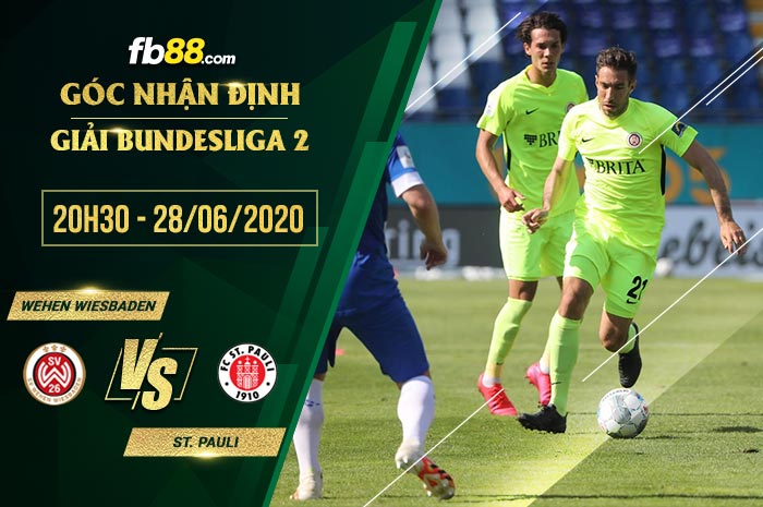 fb88-soi kèo SV Wehen Wiesbaden vs St. Pauli