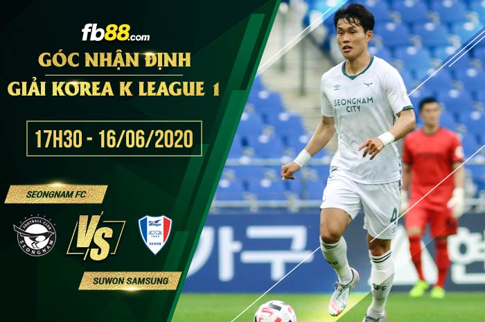 fb88-soi kèo Seongnam FC vs Suwon Samsung Bluewings